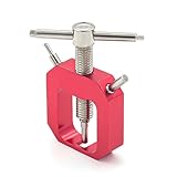 Alomejor Motor-Ritzel-Abzieher aus Aluminiumlegierung für RC-Car-Modelle mit Universitätsprofessoren und Studentenentwicklung (Rot)