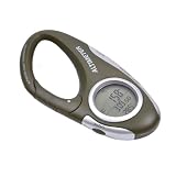 Höhenmesser für Wandern, Höhenmesser, digital, multifunktional, mit Kalender | Zubehör für Wanderungen, Karabiner, Höhenmesser für Erw