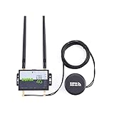 KUMA Connect PRO 4G Router mit Außenantenne - Mobiles WLAN Breitband Booster Kit mit Freigeschaltet SIM Karten Slot - Wandelt LTE Internet Signal in einen WiFi Hotspot für Wohnwagen Wohnmobil B