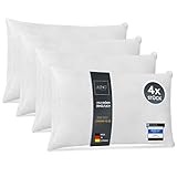 LILENO HOME 4er Set Kissenfüllung 40x60 cm - 40°C waschbares Innenkissen geeignet für Allergiker - Polyester Kisseninlet als Couchkissen, Sofa Kissen, Cocktailkissen und Kopfk