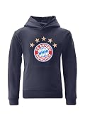 FC Bayern München I Hoodie Essential I Kinder I Navy I 140