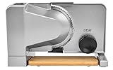 ritter serano 8 Elektrischer Allesschneider & Brotschneidemaschine aus Vollmetall, Made in Germany
