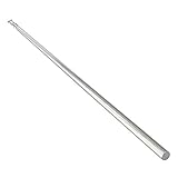 Flairdeco Schleuderstab / Gardinenstab ohne Griff, Plastik, Transparent, 125