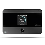 TP-Link M7350 Mobiler 4G LTE WLAN Router, bis 150 Mbit/s, Farb-LCD, 2000-mAh-Akku (bis zu 8 Std.), verbindet bis zu 10 Geräte, kompatibel mit Allen europäischen SIM