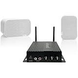 Artsound 2X Aufputzlautsprecher im Set mit Smart Multiroom-Verstärker | Soundsystem für Ihr Wohnzimmer, Büro etc. | 2X 60 W | Bedienung per APP | Musik über B