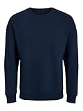 Jack & Jones Male Plus Size Sweatshirt Crew Neck