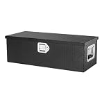 Frachtabdeckungen Für Pickup Truck Bed Heavy Duty Truck Bed Tool Box Plate Tool Box Mit Seitengriff Und Schloss Schlüssel Storage Kofferraumabdeckung(39x13x10 Black)