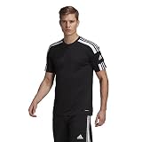 adidas Herren T-Shirt Squadra 21 Jersey, Black / White, XL