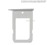 SIM-Karten-Halterung, Silberfarben, für Samsung Galaxy S6 Edge G925