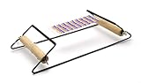Cousin Traditional Bead Loom Weaving Kit Zum Weben von Armbändern, Halsketten, Schlüsselanhängern, Gürteln, Dekorationen, Metall, schwarz, Оne Расk