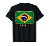 Brasilien-Flagge – lustiges Brasilien-Trikot für Männer, Frauen, Kinder T-S