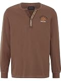 BABISTA Herren Langarmshirt Danivecci braun L - 52/54