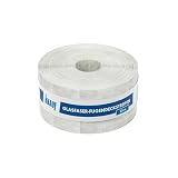 Knauf Glasfaser-Fugendeckstreifen zum lückenlosen Verspachteln von Fugen – Bewehrungs-Streifen zum Verfugen von Gipskarton-Platten bzw. Gipsfaser-Platten, 50 mm x 25