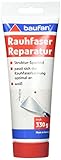 Baufan Rauhfaser Reparatur Spachtel - 330g, weiß I modellierbare Rauhfaser Spachtelmasse I schnell trocknend, überstreichbar, lösung