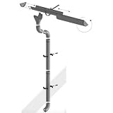 San Marco Dachrinnenset, einfach, bis 4 m, graues B