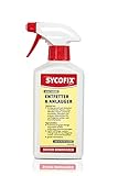 SYCOFIX Entfetter und Anlauger, Intensivreiniger flüssig, gebrauchsfertig, haftfähige Untergründe für Neuanstriche und Beschichtungen, Metall, Fliesen,Lack, Stahl, Holz,500ml, Super Aktivreinig