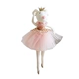Saiyana Ballett Maus Puppen Für Festivals Weihnachtsbaumschmuck 20 cm Urlaubsornament Plüsch Balletttänzer Festival Anhäng