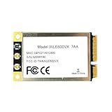 HondoKet WLE600VX Dualband 2,4 GHz 5 GHz 802.11ac/Abgn Mini-PCI-Express-Karte MIMO 2x2 Wave 1 WLAN-Kartenmodul Atheros QCA9882