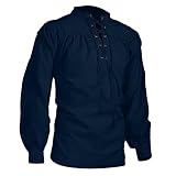 Kapuzenpullover für Herren Männer Tops Fashion Color Shirt Männer Bandage Langarm Medie Shirt Gothic Man Casual Bluse Herren Geschenke Herren Outdoor Kapuzenpullover Sweatshirt (Navy, XXL)