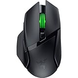 Razer Basilisk V3 X HyperSpeed - Kabellose Gaming-Maus (Ikonische Ergonomische Form mit 9 Anpassbaren Bedienelementen, HyperSpeed Wireless, 5G Advanced 18K Optical Sensor, Chroma RGB) Schw