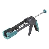 wolfcraft MG 200 Kartuschenpresse, Ergonomische Kartuschenpistole mit gummiertem Handgriff & drehbarer Griffhülse, Für 310 ml Kartuschen, Silikon Acryl Spritze mit Tropfstopp -4352000