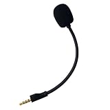 SPTSSWET Ersatz Mikrofon Kompatibel mit Steelseries Arctis 1 Gaming Kopfhörer für PS4 Pro PS5 Xbox One X Computer PC Rauschunterdrückung, Abnehmbares Ersatz-Spielmikrofon 3,5 mm Jack Schwarz 6.2