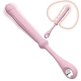 Analvibratoren Doppel Motor Vibrator Dildo Mit 10 Vibrationsmodi Für Prostata Massage Und G Punkt Stimulation Silikon Analtoys Für Männer Frauen Paare Kraftvolle Tiefenvibration HXLXW（Rosa）