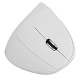 Naroote Vertikale Maus, Ergonomische Vertikale Maus, Kabellos, Ergonomische Vertikale Gaming-Maus, ohne Verzögerung, 2,4 GHz, Optisch, 1600 DPI, Vertikale Gaming-Maus für PC und Laptop
