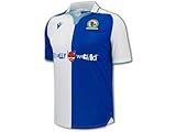 2023-2024 Blackburn Rovers Home Football Soccer T-Shirt Trik