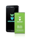 Hagnaven® Akku für Samsung Galaxy S5 Mini | 2200 mAh Premiumakku | Ersetzt EB-BG800BBE | SM-G800F HÖHERE KAPAZITÄT | Leistungsstarker Ersatzakku | QUALITÄTSZELLEN & Beste AKKULAUFZEIT