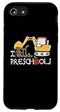 Hülle für iPhone SE (2020) / 7 / 8 Kids I Dig Vorschule Bagger Fahrzeug B
