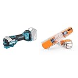 Makita DTM52Z Akku-Multifunktionswerkzeug 18V (ohne Akku, ohne Ladegerät, ohne Zubehör) & WAGO Klemme, 2-Leiter, 4 mm², Durchgangsverbinder mit Hebel, Transparent, 221-2411 (60 Stück)