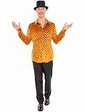 Deiters Hemd in Samtoptik Herren braun 4XL/5XL