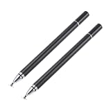 ARTIBETTER 2St Kapazitiver Stift Stift Tablet-Eingabestift Eingabestift für Tablet Touchscreen-Stifte schreibkladde Touch Pen für Tablet Eingabestifte Tablet-Präzisionsstift Messing Black