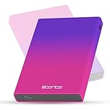 Storite Externe Festplatte 320 GB USB 3.0 – Tragbare Festplatte 2,5 Zoll, Plug & Play HDD mit LED-Anzeige, Kompatibel mit PS5, PC, Mac, Laptop, Spielekonsole – Mehrfarbiges Speicherlaufwerk