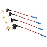 ULTECHNOVO 1 Satz Get Electric Fuse Outlet Adapter Switch Inline Blade Sicherungshalter Truck Inline Sicherungshalter Sicherungsadapter Sicherungssatz Automotive S