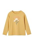 Vertbaudet Mädchen Shirt mit Motiv senfgelb 128