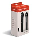 Lioncast® Wireless Mikrofon 2er Set für PS5 / PS4, PC, Nintendo Switch 1 & 2 - Microphone für Singstar, Lets Sing, Voice of Germany & Karaoke - Universal Mikrofon Switch - PlayStation & Switch Zubehö