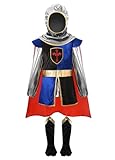 ReliBeauty Ritter Kostüm Kind Karneval Halloween Geburtstagsgeschenk，110