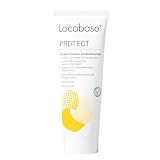Locobase Protect Creme - 48h Feuchtigkeitscreme für trockene & irritierte Haut - Körper & Gesichtspflege - stärkt die Hautbarriere - parfümfrei - für die ganze Familie - 100g