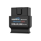 Veepeak OBDCheck BLE+ Bluetooth OBD II EOBD Diagnosegerät Adapter Stecker Auto Diagnose Scanner für iOS