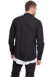 Urban Classics Herren Checked Flanell Shirt TB297, Mehrfarbig (Blk/Blk), XXL EU
