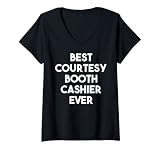 Damen Die beste kostenlose Kasse aller Zeiten T-Shirt mit V