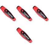 BESPORTBLE 4 Stück Zinn Trainingspfeife Gerät Glocke Gürtel Batteriebetriebene Pfeife Kunststoff-Sportwettbewerb-Pfeife Kletter-Pfeife Outdoor-Pfeife Sportpfeife Ab
