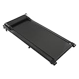 Walking Pad Laufband Elektrisch Laufband Laufband, 2 in 1 faltbares Laufband mit LED Display Fernbedienung, Geräuscharm & Knieschutz, Schwarz, Größe der Lauffläche 38 * 100