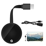 Wireless HDMI Dongle 4K, TGKYK Wireless Display Adapter, Miracast Hdmi Dongle, Hdmi WLAN Adapter für Android/iOS/Windows/Mac OS, Laptop Telefon Tablet PC zu HDTV/Monitor/Projekto (für Chrome-Apps)
