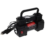 Beatifufu Auto luftpumpe Tragbarer Reifenfüller Luftkompressor tragbar Luftpumpe für Schlauchboote tragbarer Luftkompressor Reifenpumpe Luftpumpen für Autoreifen Kompressor Luftpumpe Plastik