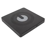 Tomantery DVD -Brenner, Transparentes Externes Externes DVD -Laufwerk USB3.0 Rauschreduktion Universal Typ C -Schnittstelle für Desktop -PC fü