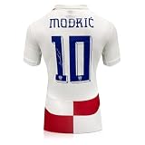 Exclusive Memorabilia Kroatien-Trikot von Luka Modric sig