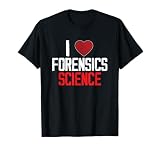 Ich liebe Forensik Kriminologie Lustiger Forensiker T-S